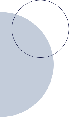 half circle and ellipse